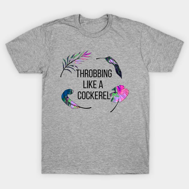 COCKEREL - Funny Bag Translation English Error T-Shirt by raspberry-tea